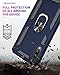 Korecase Compatible with Samsung Galaxy A70 Case with Ring Kickstand Blue