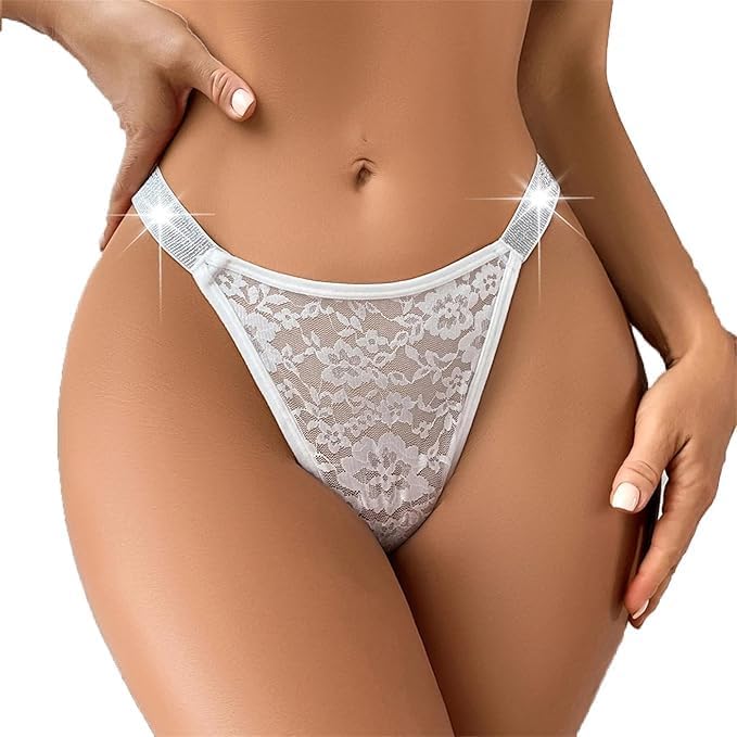 Women Low Waist G String Panties | Soft Stretch Seamless Bikini Brief | Breathable Cotton Spandex Underwear Lingerie | Pack of 1 |