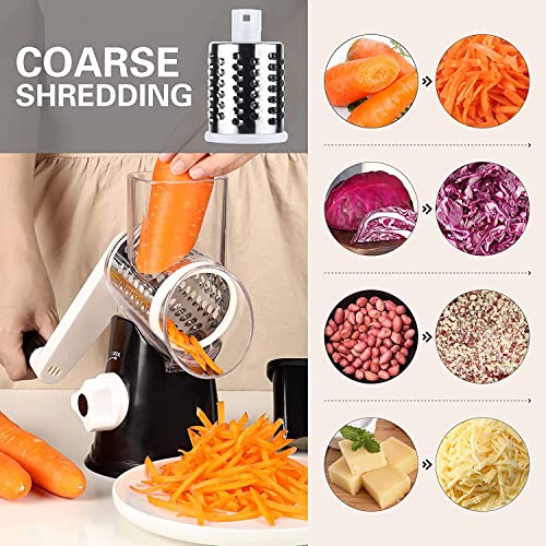 Ourokhome Rotary Cheese Grater Vegetable Slicer - Image 2