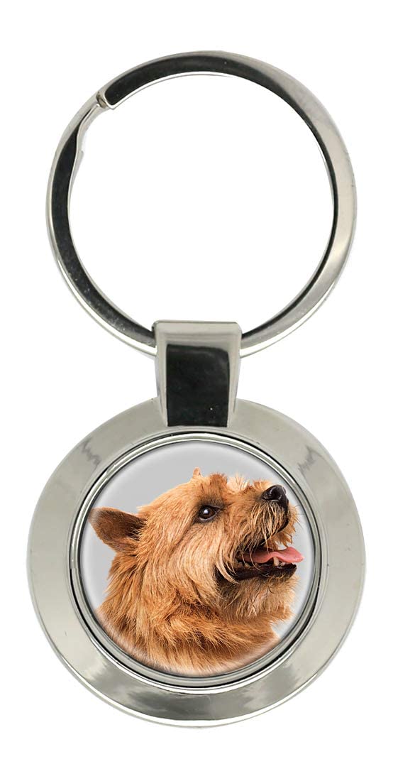 Giftshop UK Norwich Terrier Key Ring