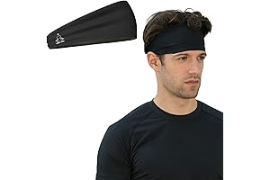 Headbands for Men and Women - Ultimate Moisture Management Workout Sweatbands