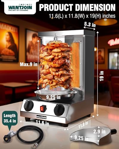 Commercial Shawarma Grill Machine Vertical