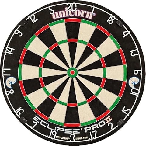 Unicorn Eclipse Pro 2 Dartboard with Flat Profile Cover