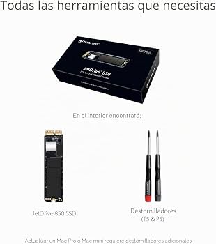 Transcend JetDrive 850 Interno SSD 240 GB para Macbook PCIexpress