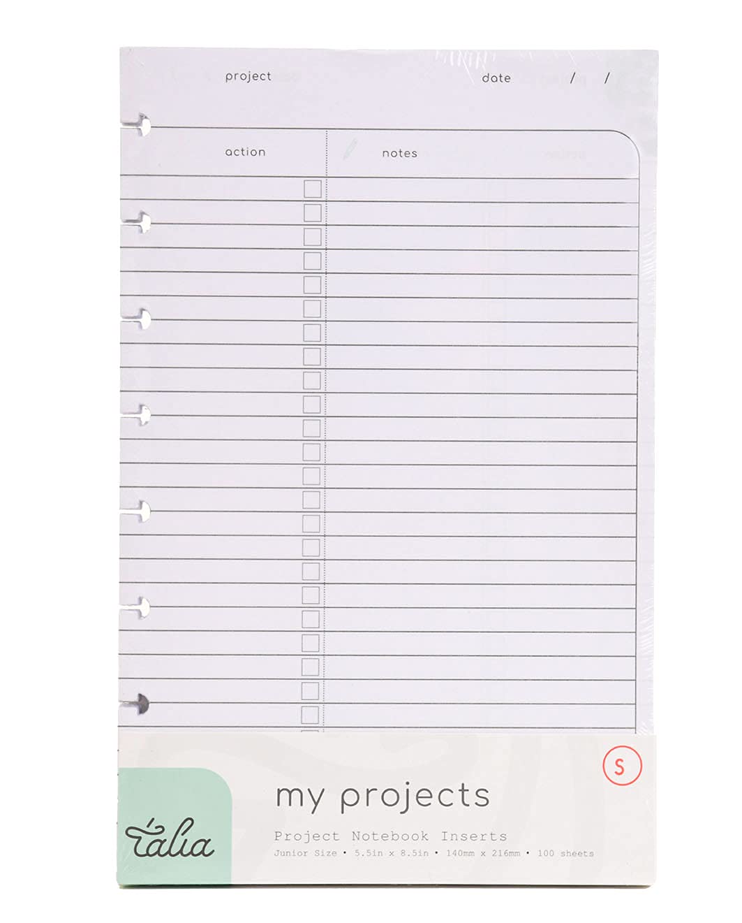 Talia Discbound Notebook Ricariche Junior (5.5In X 8.5In) Project Layout-image