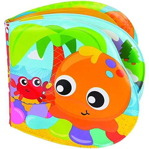 Playgro Splashing Fun Friends Bath Book, With squeaker, From 6 months, BPA Multicoloured, 40180 Cover