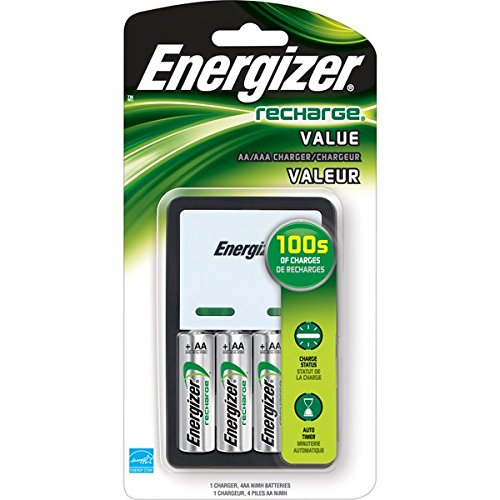 Energizer Value Charger Aa/Aaa W/4 Aa Ni-Mh Batt Incl