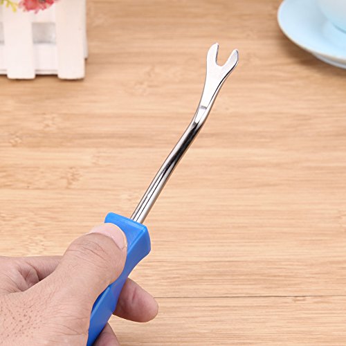 Amazingdeal365 arrache-clou, 10,2 cm Plastique Fermeture Tournevis Panneau de porte intérieure Trim arrache-clou – Image 5