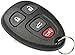 Dorman 13722 Keyless Entry Transmitter for Select Models, Black