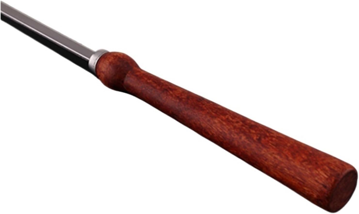 10pcs 16.9''(43cm) Grilling Skewers BBQ Grill Tools, 18/10 Stainless Steel Skewer Barbecue Set With Wooden Handle