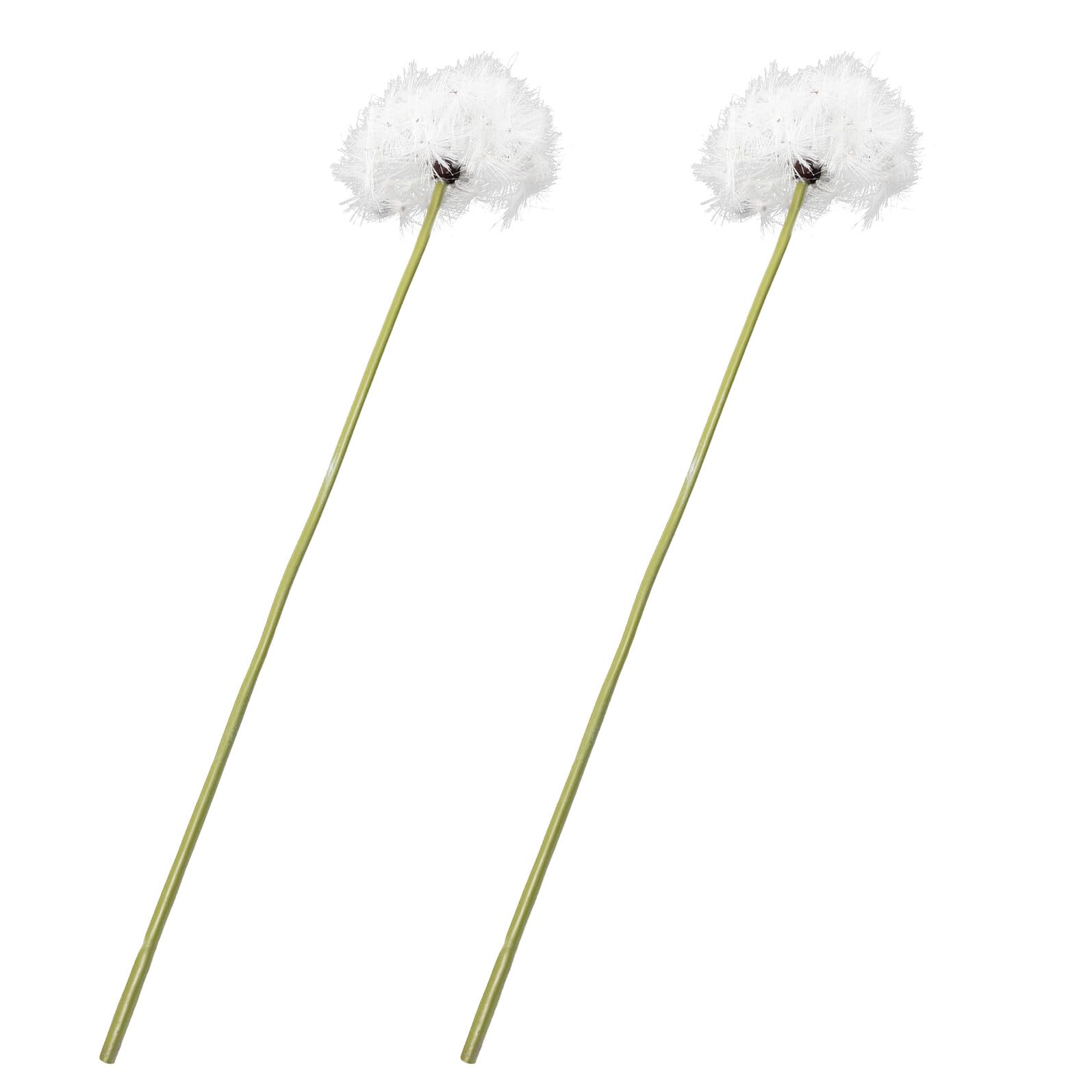 Ramo de león blanco artificial de 2 piezas para decoración de mesas