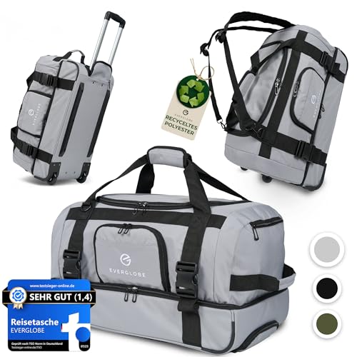 Everglobe R002 Reisetasche mit Rollen 60L
