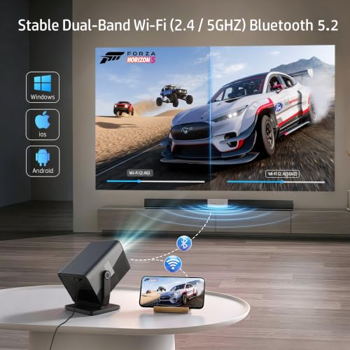 HP Projector with Netflix, USB-C Power Bank Compatible, 4K Supported MC475 - image 8