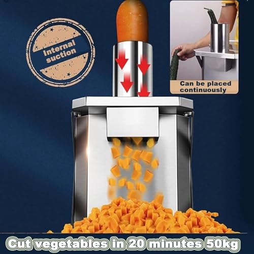 Cortadora y picadora eléctrica de verduras GAZOGJ miniatura 3