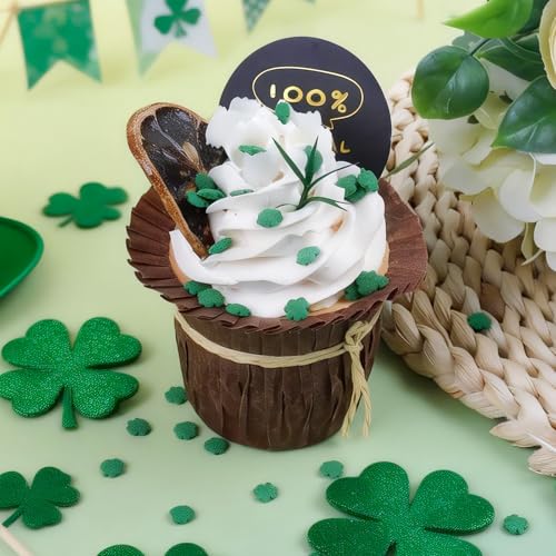 Image of Shamrock Sprinkles, St. Patrick's Day Green Sprinkles for Cake Decorating