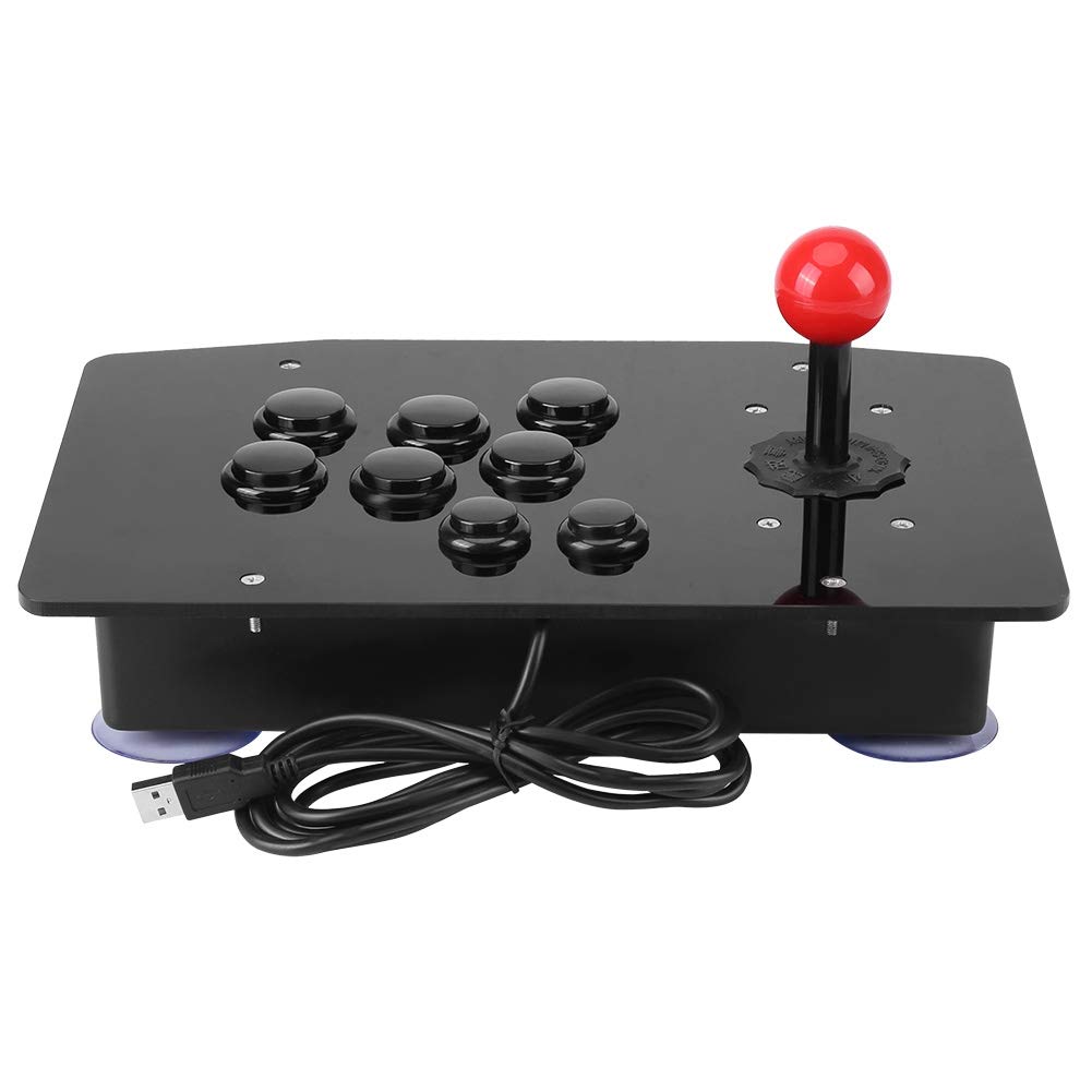 Arcade Controller,USB Game Joystick and Buttons DIY Kit with 360 Degree