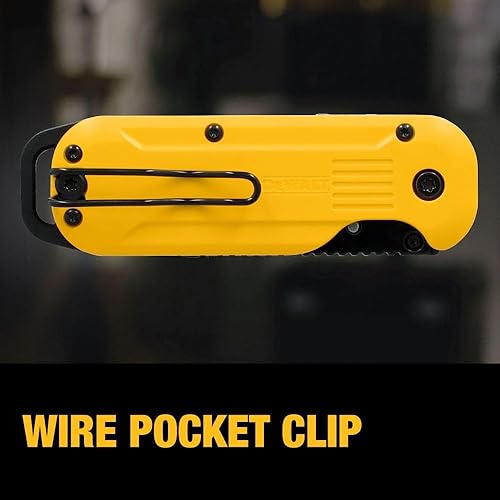 Miniatura 6 de Cuchillo plegable de empuje y volteo de la serie compacta Dewalt Atomic
