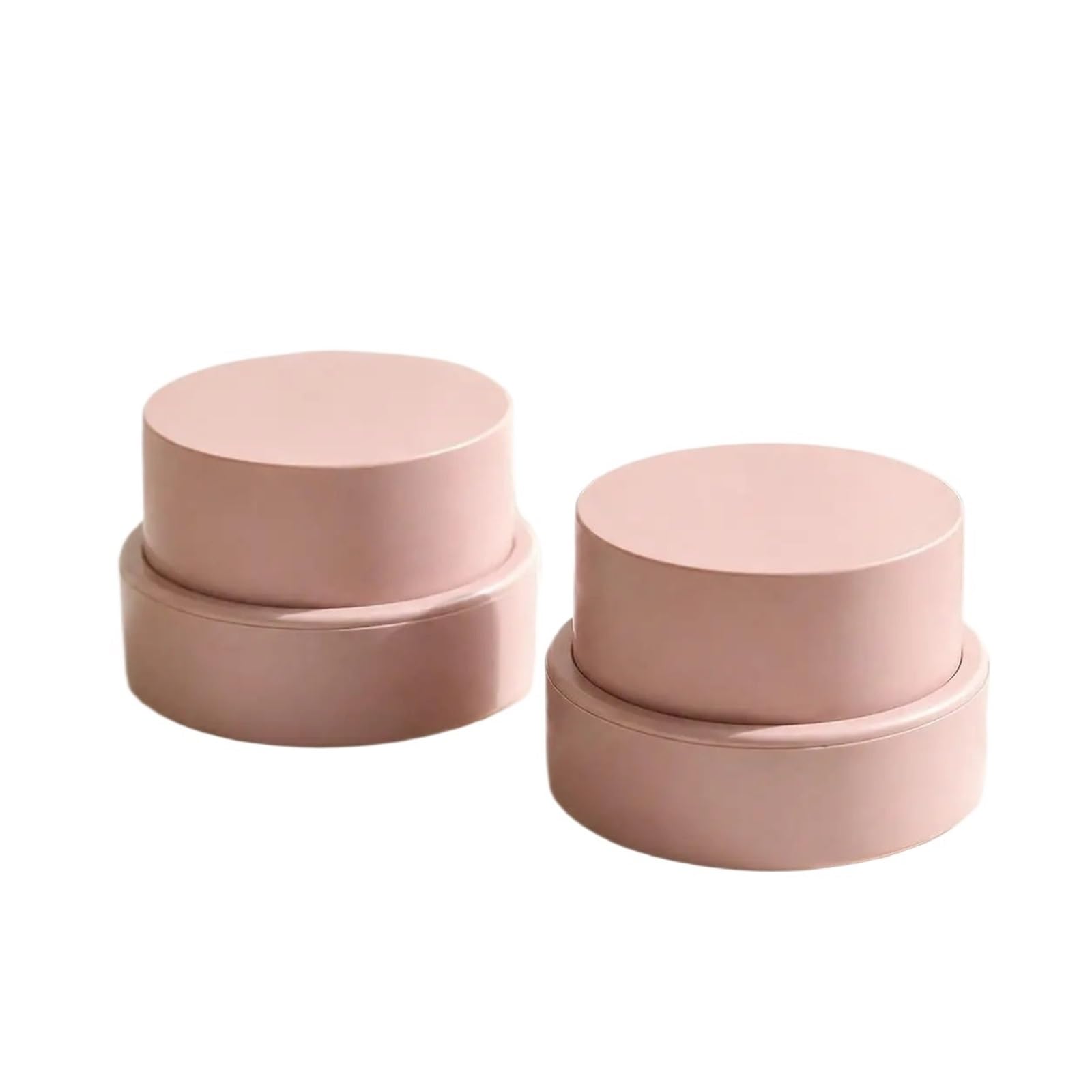 Face cream dispensing jar 2 Pack Empty Travel Cream Jars Cosmetic Containers With Lids For Face Lotion(Color1)
