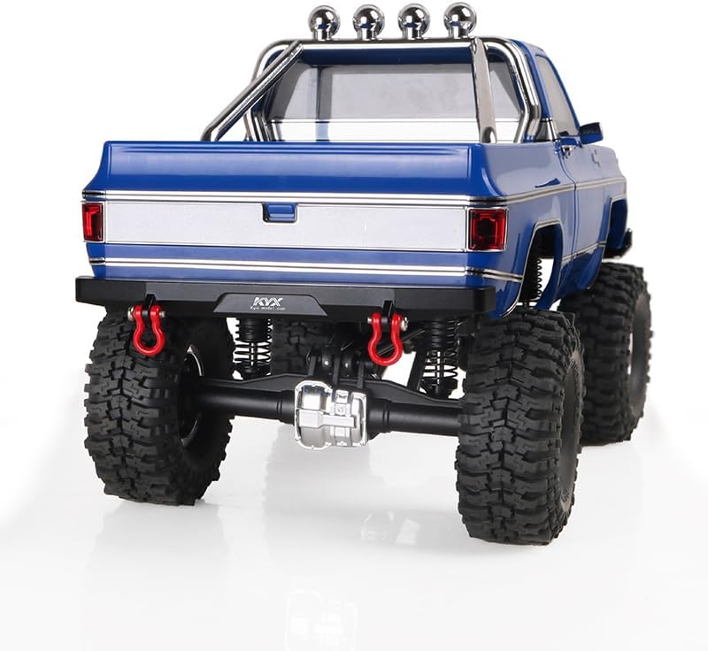 PALUMMA Rear Aluminum Bumper for Traxxas 1/18 TRX-4M K10 Rc Defender Upgrade Parts RC Crawler Car