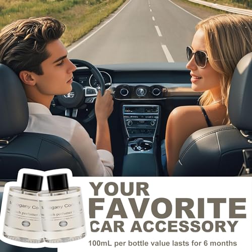 Image of Amor Lyris CO01 100ml Large Car Air Freshener Refill, Long Lasting Scent | Natural Plant Extracts, Alcohol-Free, Safe for Kids & Pregnant. 16 Car Scents, Fits CO01 Smart Diffuser, Lasts 4-8 Months