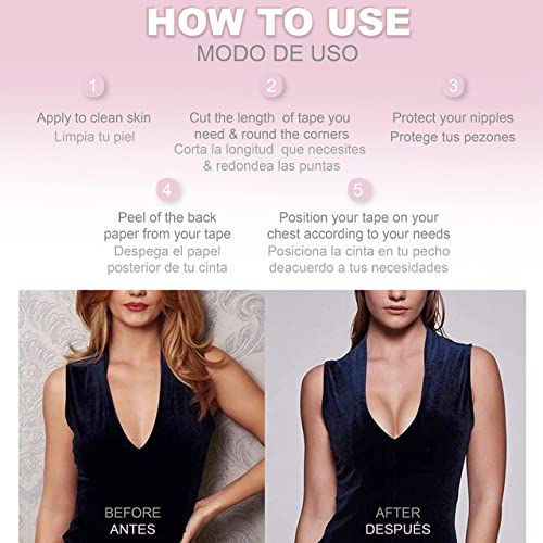 La mejor comparación de Cinta adhesiva para lencería para Mujer al mejor precio. 18 Imagen adicional