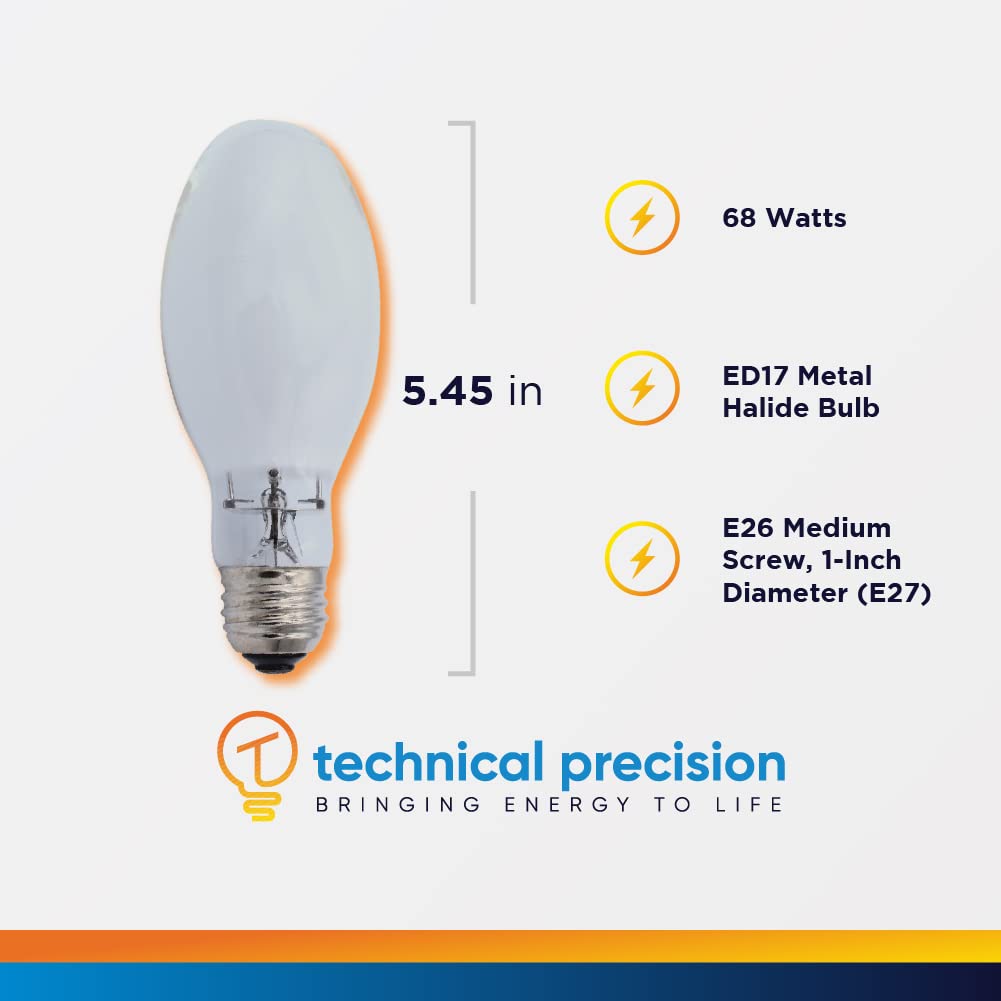 Replacement For MICROSUN LAMPS MPDC 68W/C/BD/3K MIC by Technical Precision
