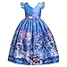 Weihnachtskleid Kinder Mädchen Weihnachtskostüm A Linie Tüllkleid Weihnachtskleid Prinzessin Weihnachtsmann Verkleiden Geburtstags Festzug Abendkleid Ballkleid für Weihnachten Karneval