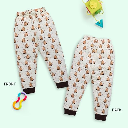 Image of LuvLap Baby Boys & Girls 100% Cotton Pyjama Pack of 3