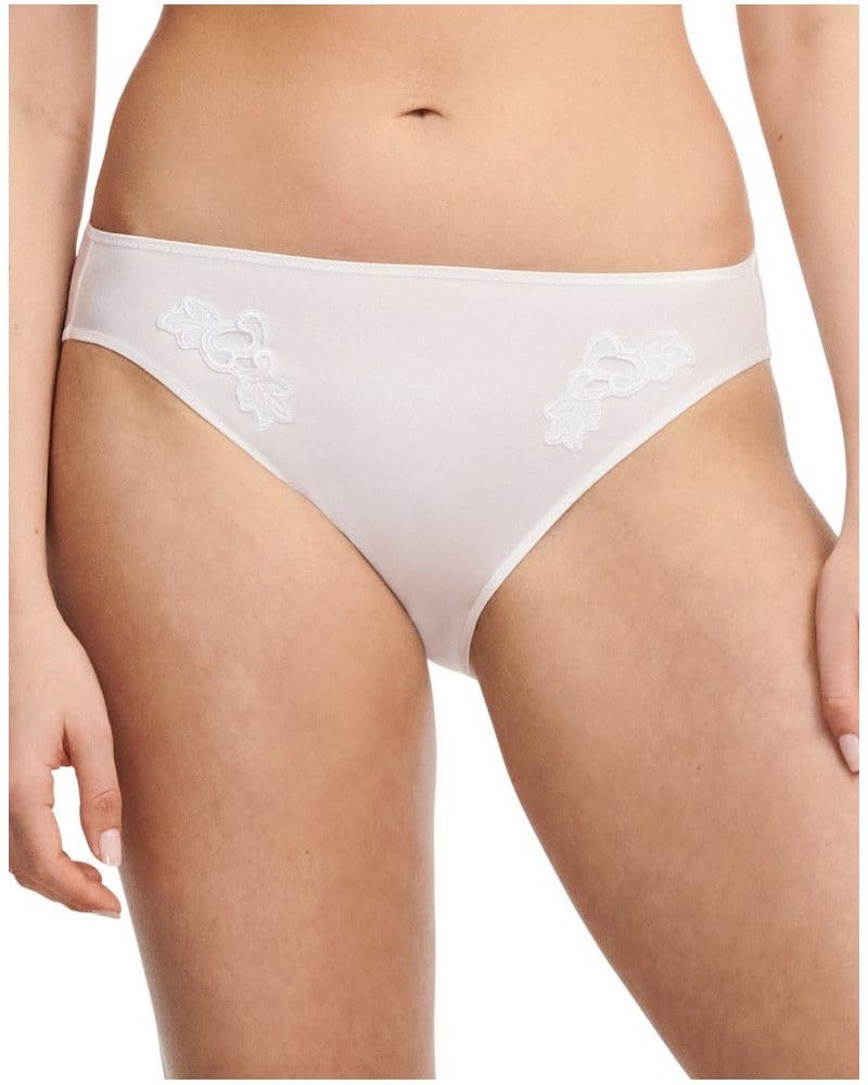 Chantelle Women's, Hedona, Brief, Women's Invisible Lingerie, White (Weiß 10), L