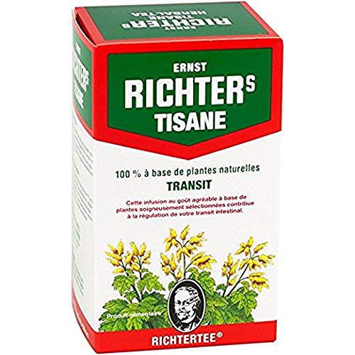 Ya en mundofriki.es: Ernst Richter infusión de hierbas Tisana de hierbas 100% natural | Regulación de tránsito | 1 x 20 bolsitas de 2g
