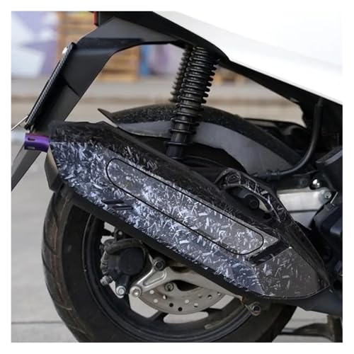 Cubierta térmica de escape para moto CLICK150 protector antiescaldaduras aislante de calor 3