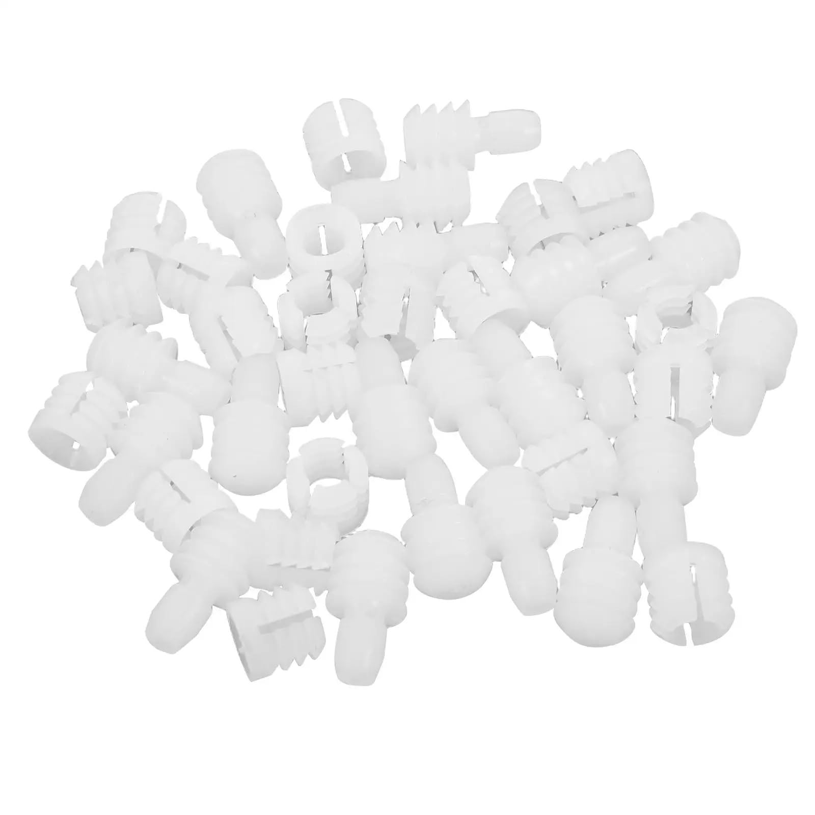 Hinge Expansion Plug 100 Pcs Cabinet Expansion Plug Insert Nuts for Furniture Repair