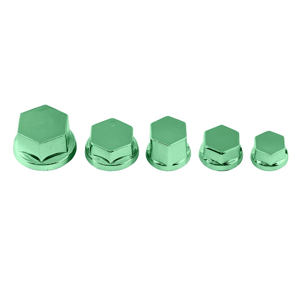 Motorcycle Screw Nut Caps 30Pcs Universal Fit for Durable Plastic Bolt Covers in 7 Colors Engine Transmission Decoration