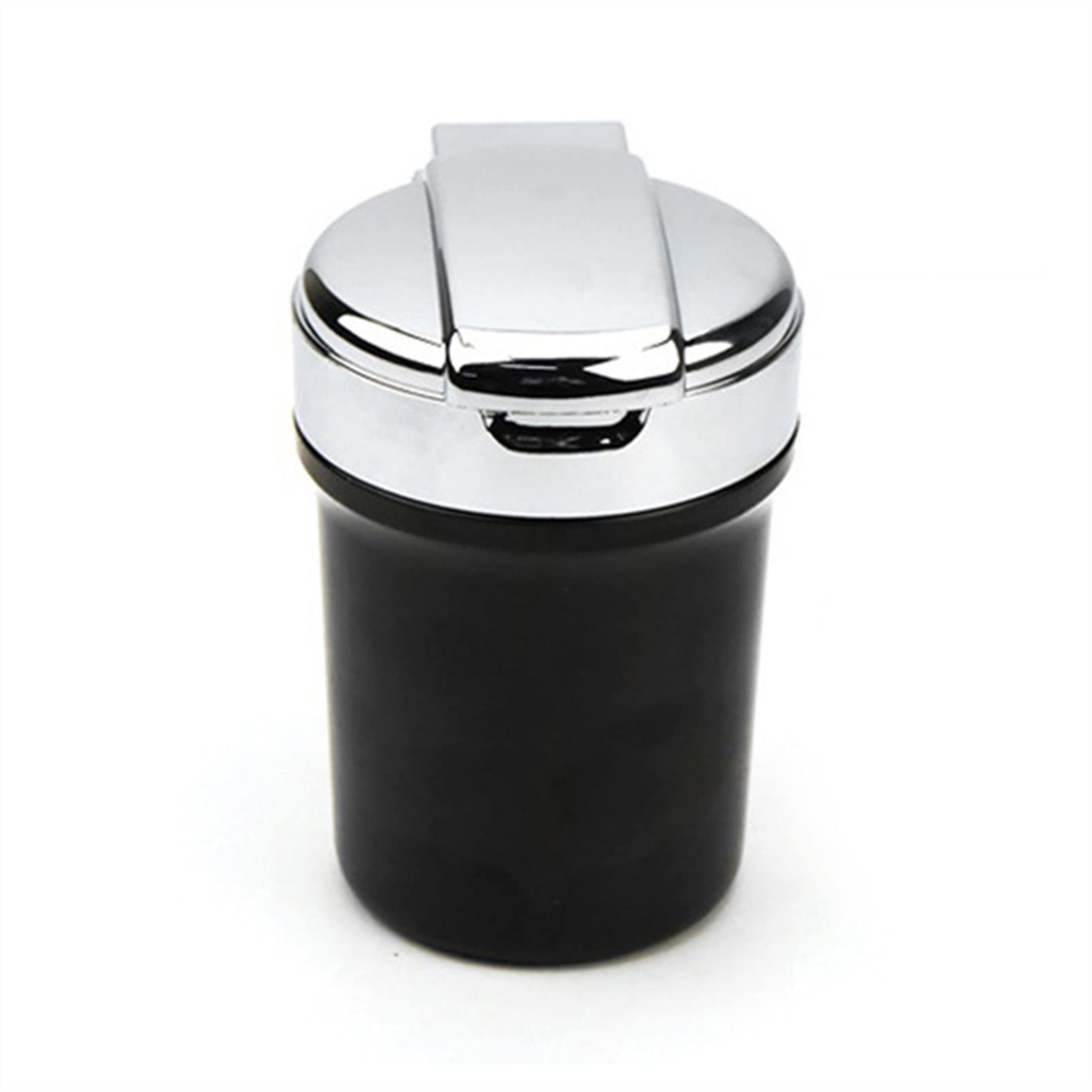 MRKU Cendrier en céramique pour Voiture avec lumière LED Portable et Porte-Cigarette Universel