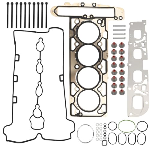 Image of IRONTEK Head Gasket Set with Bolts HS26517PT - Compatible for Buick Lacrosse /Allure 2010-2011, for Chevrolet Equinox 2010-2017, for GMC Terrain 2010-2017 | Replaces #ES72196, HGS339