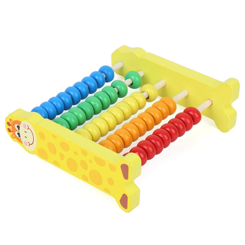 Wooden Abacus, Abacus for Kids Math Bead Counters for Kids Math for Learn Counting and Numbers