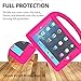 AVAWO Kids Case for iPad mini 1 2 3 - Built-in Screen Protector Light Weight Shock Proof Handle Stand Kids Cover for iPad mini 1st Gen, iPad mini 2nd Gen, iPad mini 3rd Generation - Rose