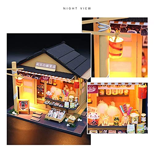 Holzmodellbau-Set, Mini-Haushandwerk, Puppenhaus-Miniatur Mit Möbeln, Kreative Raumidee Im Maßstab 1:24 Für Weihnachten – Bild 6