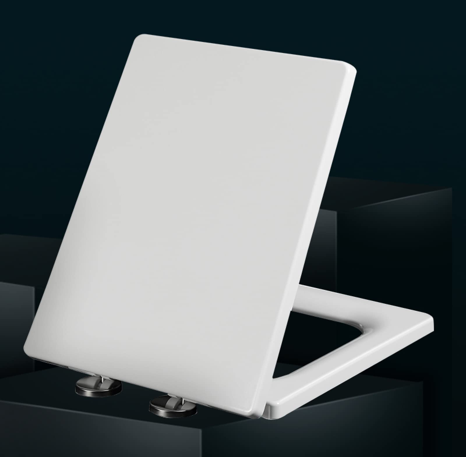 Luxury Variable Toilet seat, Lightweight, Durable, Portable, User-Friendly, Compact, Modern, fix, 360, Adjustable, Hinges