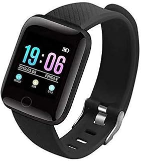 STORIA D116 Smart Watch with Heart Rate Monitor, Bluetooth Connectivity, Multiple Sports Modes, Black-picture-11