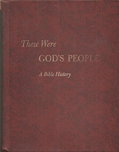 These Were God's People B00BRTF6RK Book Cover
