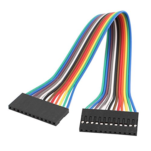 Aexit 10 piezas cables jumper hembra a hembra 30cm miniatura 2