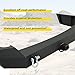 KUAFU Off-Road Rear Bumper Compatible with 1999-2004 Jeep Grand Cherokee WJ w/2 Inch Hitch Receiver & D rings Steel