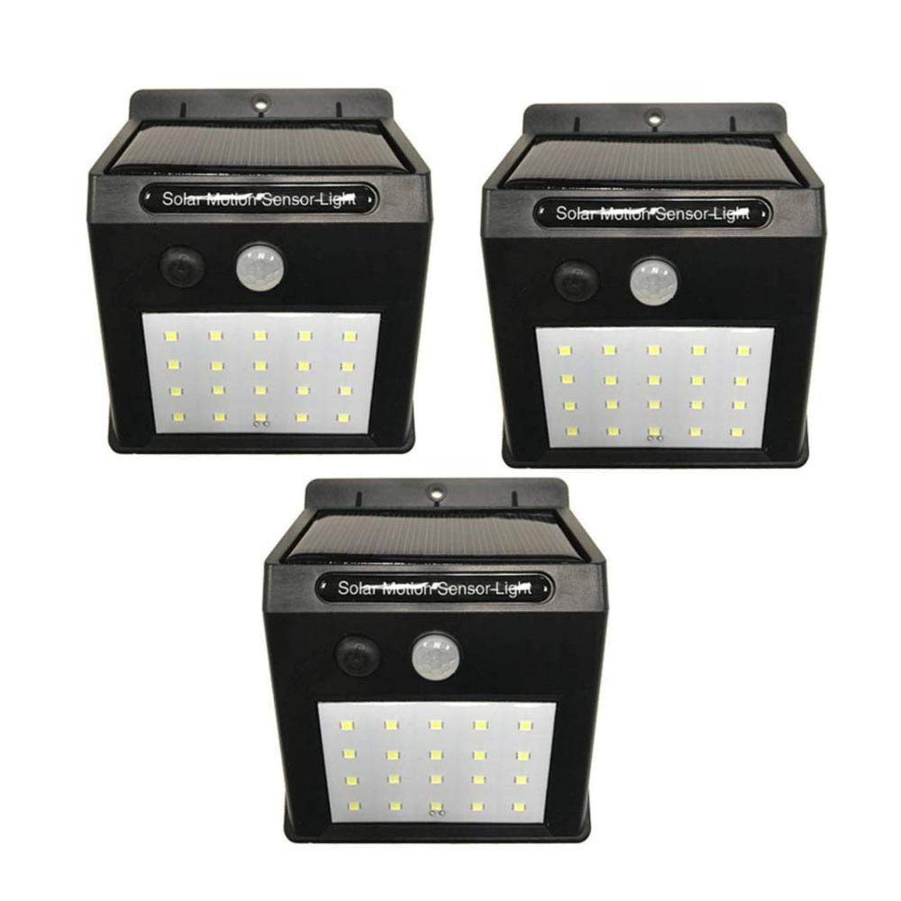 ASGTRADE 20 LED Bright Outdoor Security Lights with Motion Sensor Solar Powered Wireless Waterproof Night Spotlight for Outdoor/Garden Wall, Solar Lights for Home(20 led, 3 PCS Combo) (B0B4HKNRBZ) Amazon Price History, Amazon Price Tracker