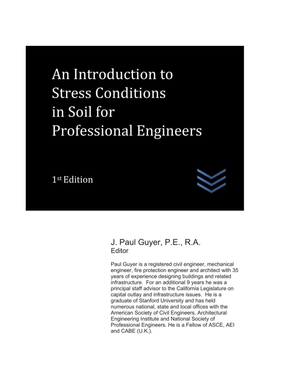 An Introduction to Stress Conditions in Soil for Professional Engineers (civil engineering)