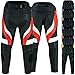 Produktbild German Wear, Motorradhose Motorrad Biker Racing Lederhose Schwarz/Rot, Größe:46