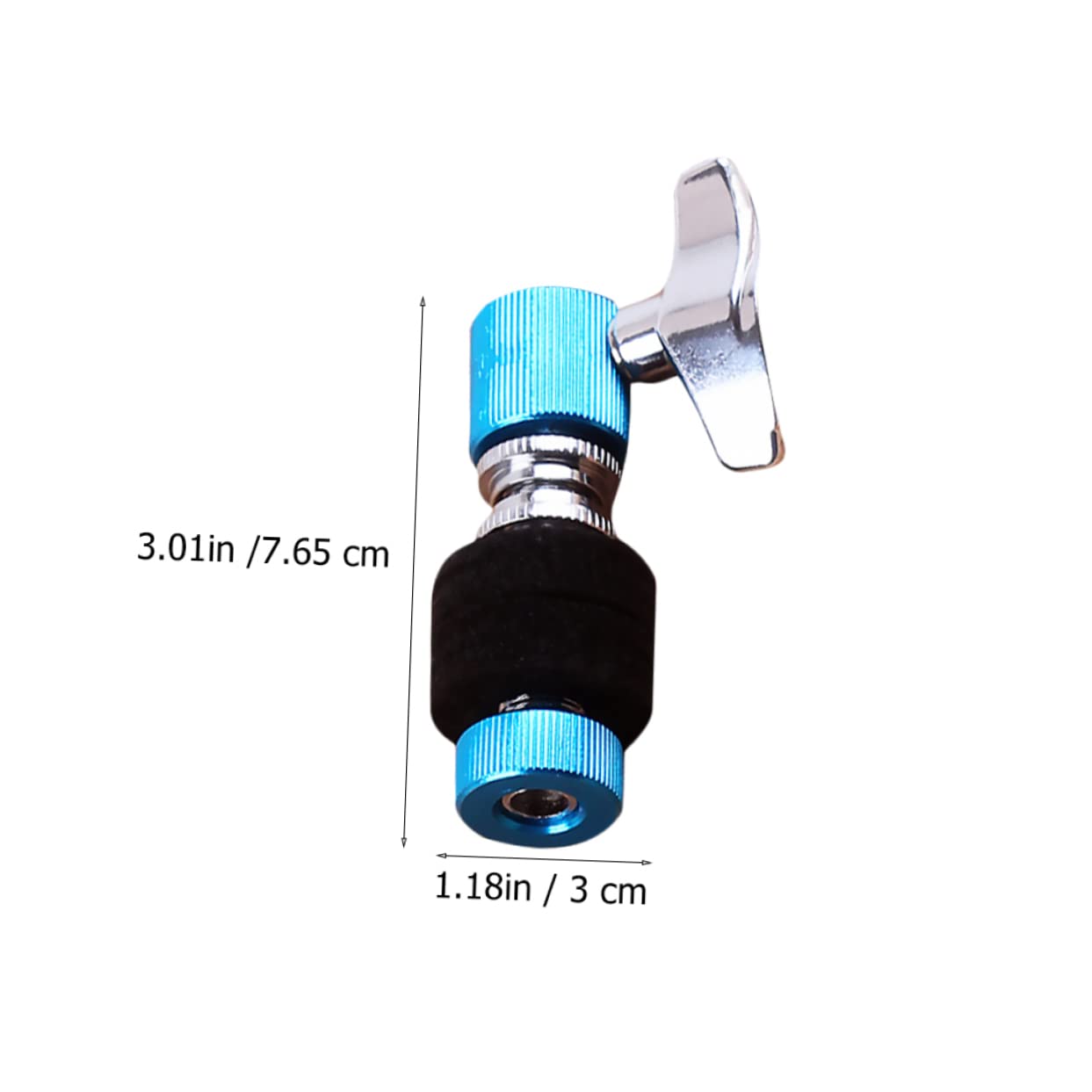 Yardwe Hi-hat Parts Drum High Hat Cymbals Clip Replacement Easy Install for Jazz Drum Parts