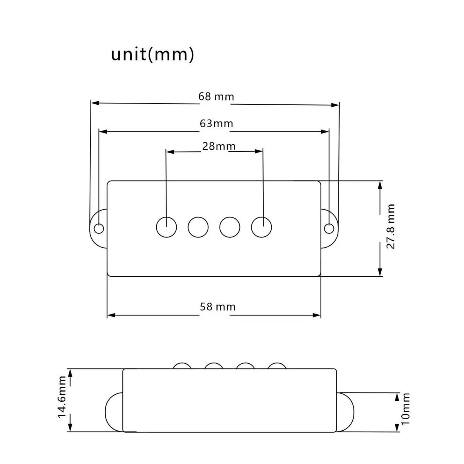 Miłośnicy Muzyki Przetworniki Do Gitary Elektryczn Open Alnico 5 PB Bass Pickup Fibre Bobbin Plecione Kable Z Tkaniny Do 4-strunowych Części Basowych