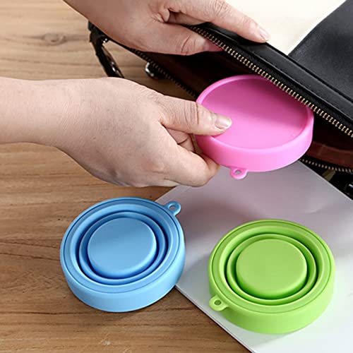 Tazza d'Acqua Pieghevole in Silicone Tazza da