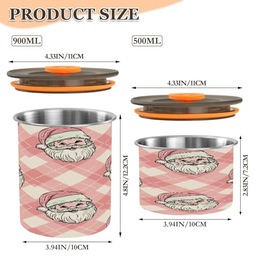 Bote de café ATTX inoxidable 900 ml con tapa hermética miniatura 2